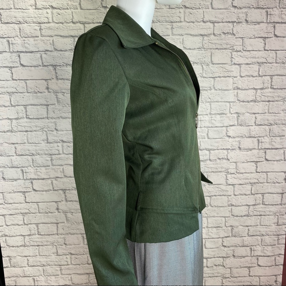 VTG Dark Green Jacket - Picture 2 of 10